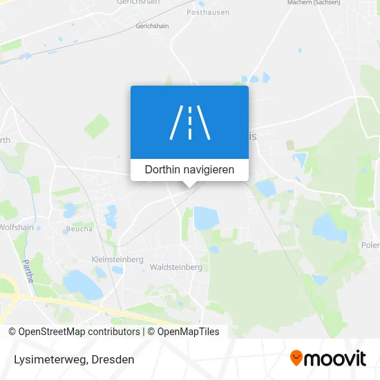 Lysimeterweg Karte