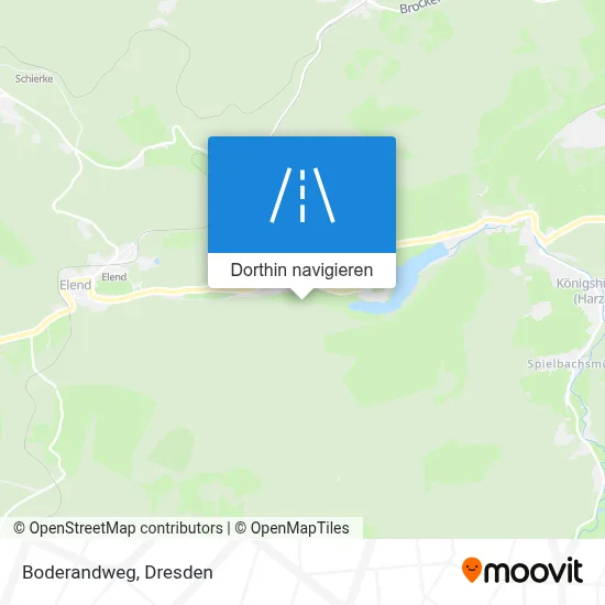 Boderandweg Karte