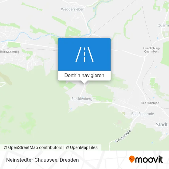 Neinstedter Chaussee Karte
