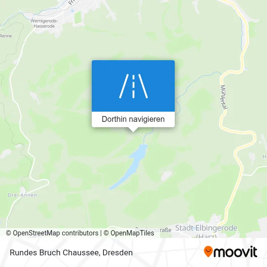 Rundes Bruch Chaussee Karte