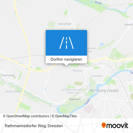 Rathmannsdorfer Weg Karte