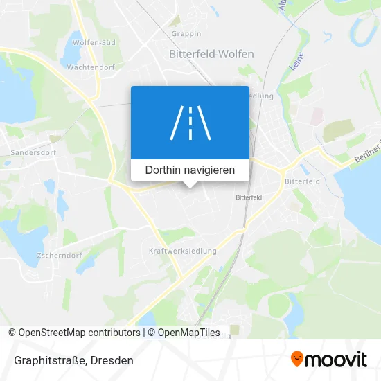 Graphitstraße Karte