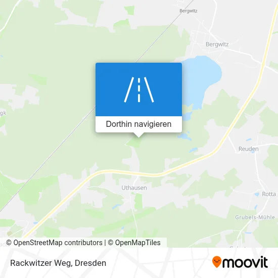 Rackwitzer Weg Karte