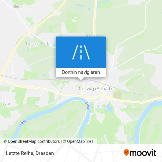 Letzte Reihe Karte