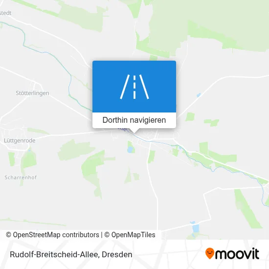 Rudolf-Breitscheid-Allee Karte