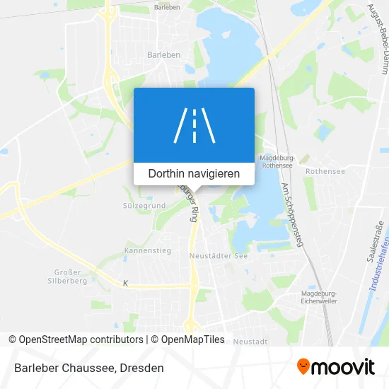 Barleber Chaussee Karte