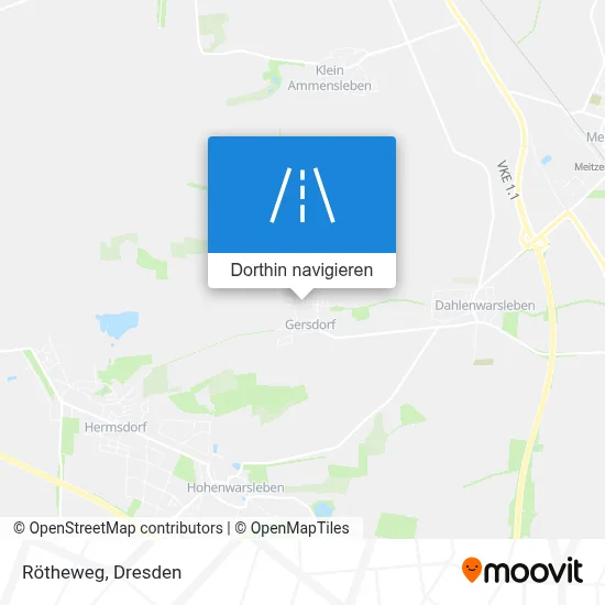 Rötheweg Karte