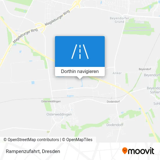 Rampenzufahrt Karte