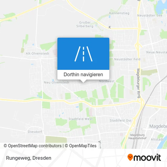 Rungeweg Karte