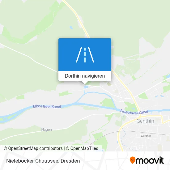 Nielebocker Chaussee Karte
