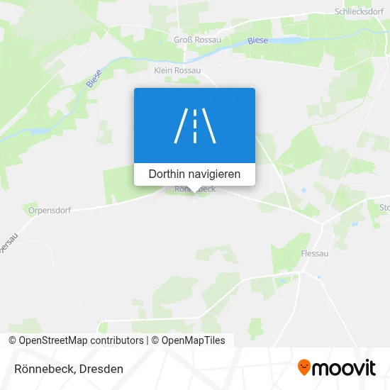 Rönnebeck Karte