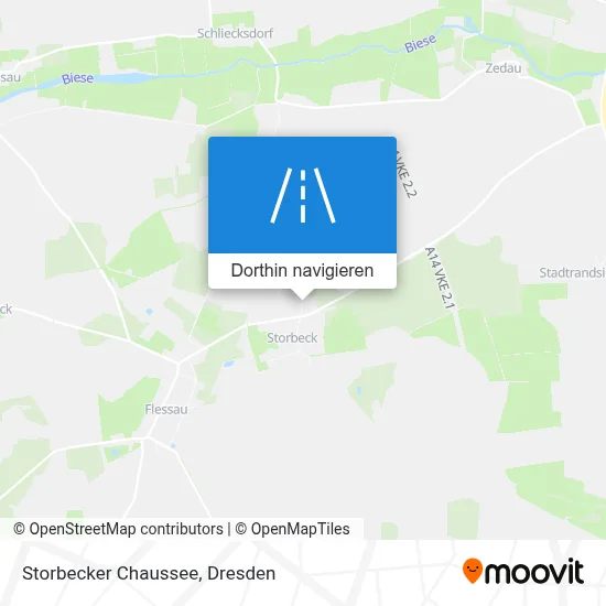 Storbecker Chaussee Karte