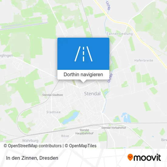 In den Zinnen Karte