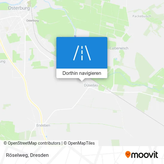 Röselweg Karte