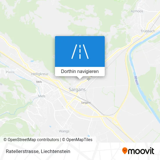 Ratellerstrasse Karte