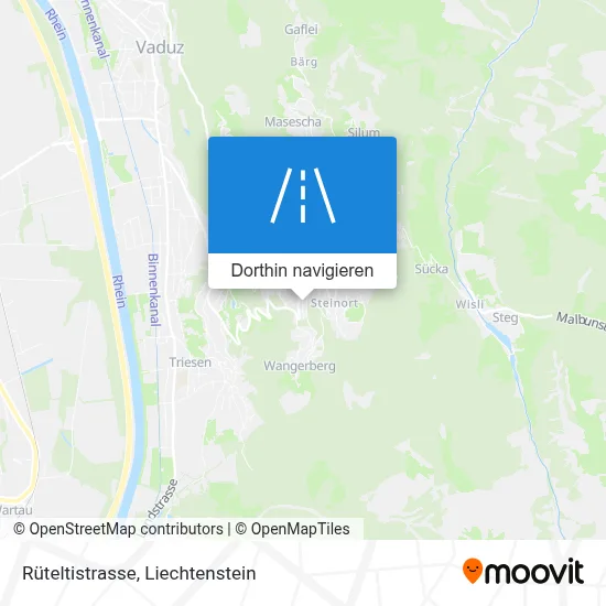 Rüteltistrasse Karte