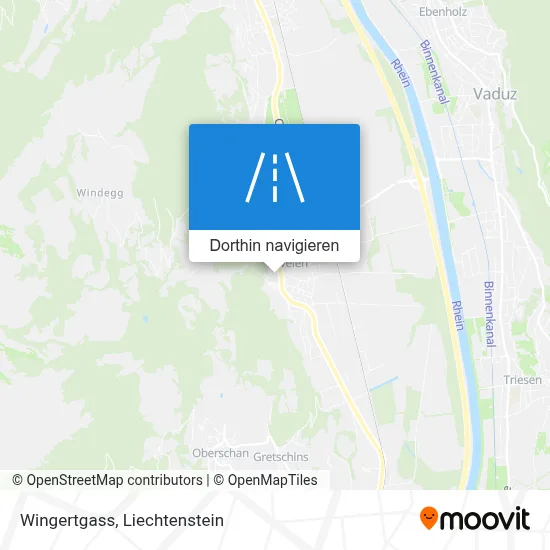 Wingertgass Karte