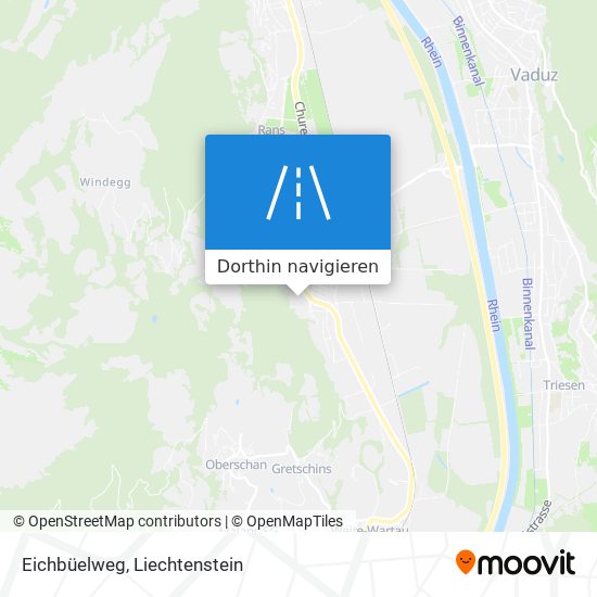 Eichbüelweg Karte