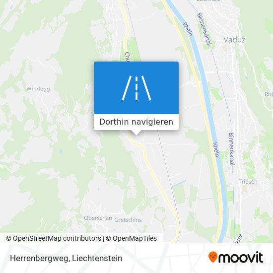 Herrenbergweg Karte