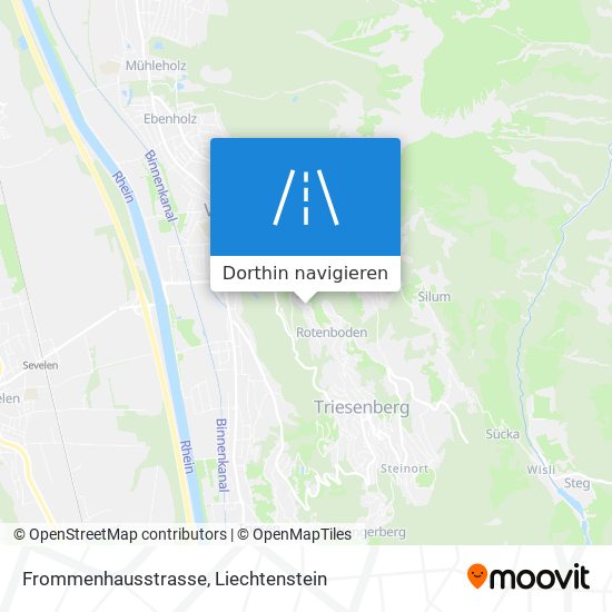 Frommenhausstrasse Karte