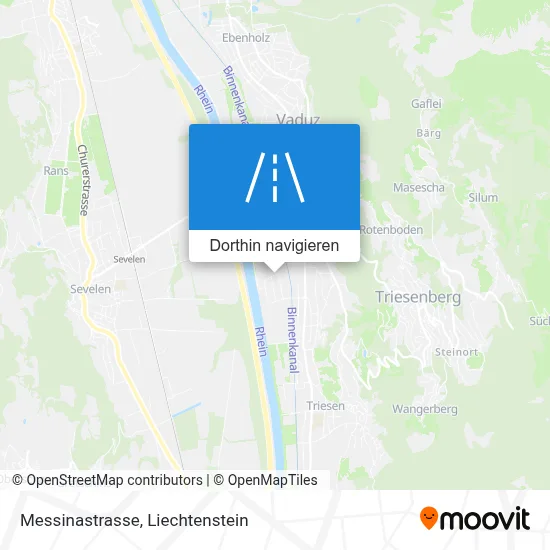 Messinastrasse Karte
