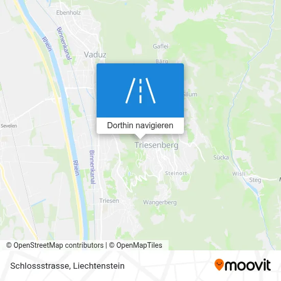 Schlossstrasse Karte