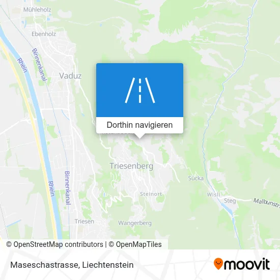 Maseschastrasse Karte