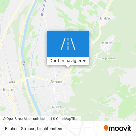 Eschner Strasse Karte