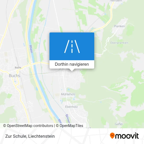 Zur Schule Karte