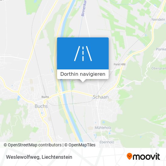 Weslewolfweg Karte