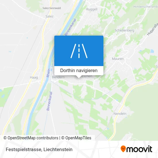 Festspielstrasse Karte