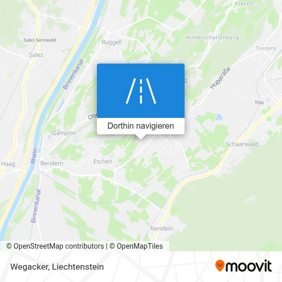 Wegacker Karte