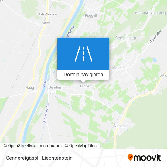 Sennereigässli Karte