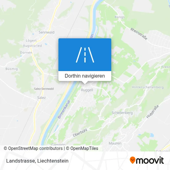 Landstrasse Karte