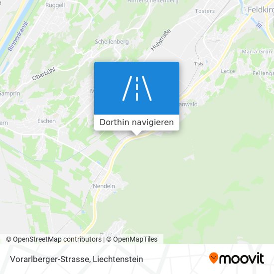 Vorarlberger-Strasse Karte