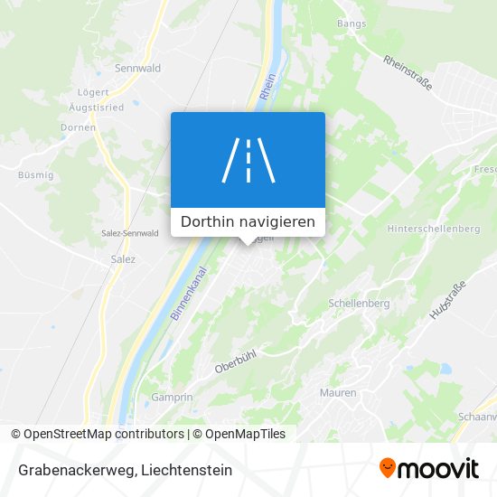 Grabenackerweg Karte
