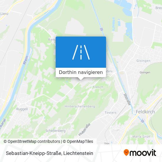 Sebastian-Kneipp-Straße Karte