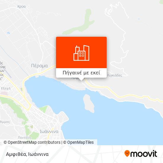 Αμφιθέα χάρτης