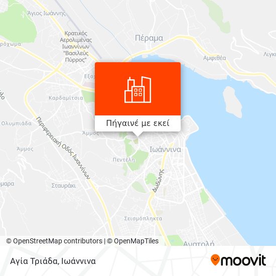 Αγία Τριάδα χάρτης