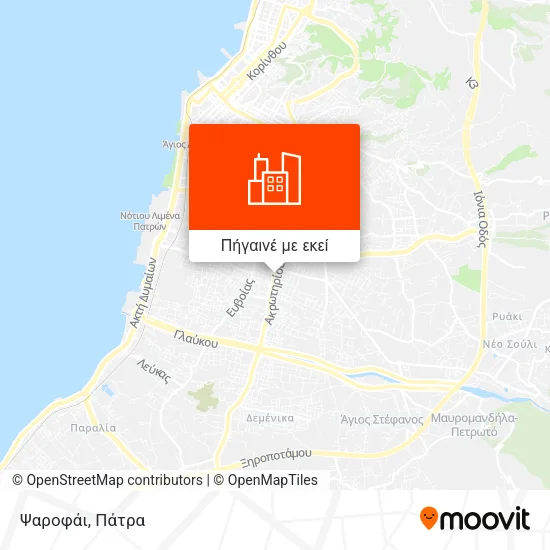 Ψαροφάι χάρτης