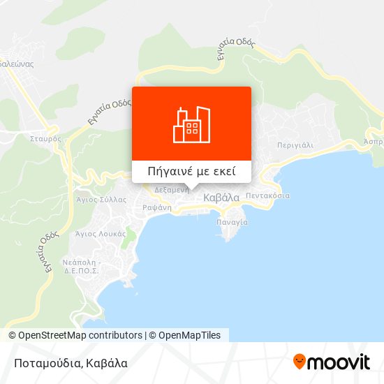 Ποταμούδια χάρτης