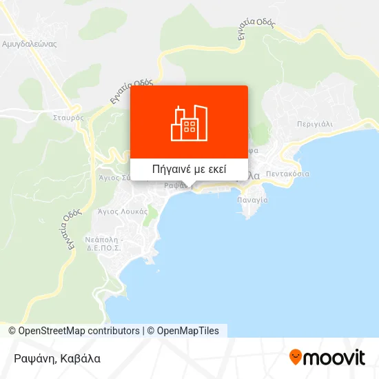 Ραψάνη χάρτης