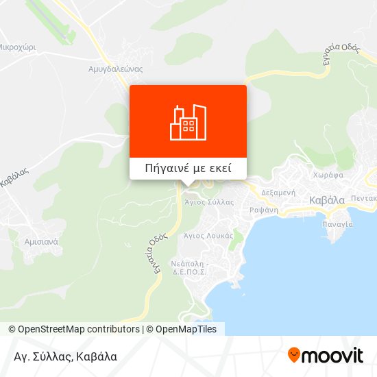 Αγ. Σύλλας χάρτης