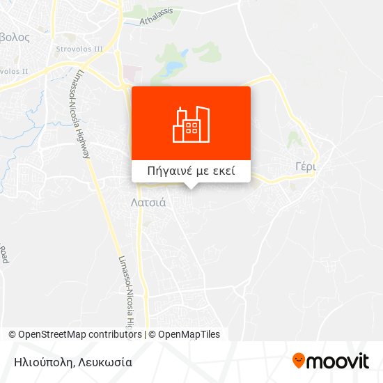Ηλιούπολη χάρτης
