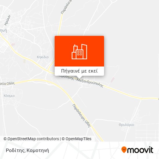 Ροδίτης χάρτης