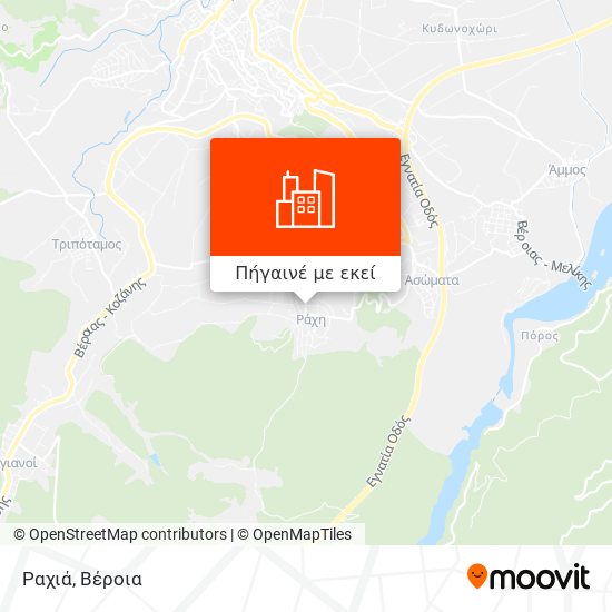 Ραχιά χάρτης