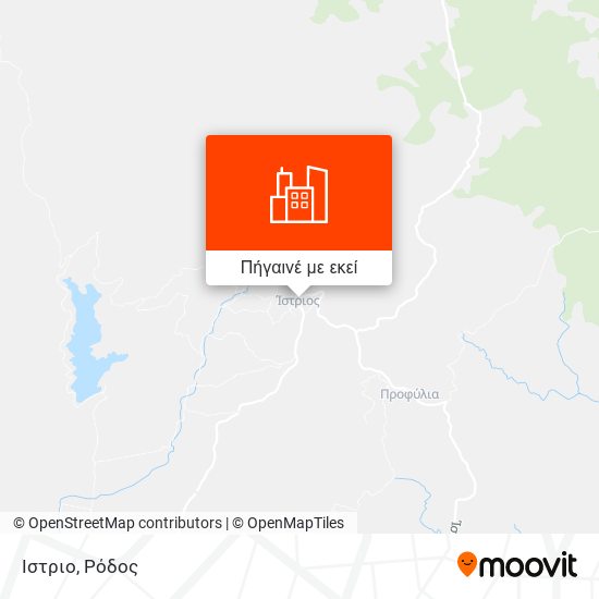 Ίστριο χάρτης