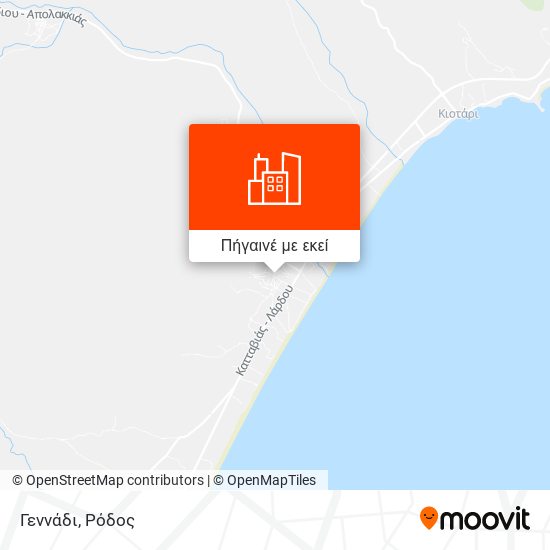 Γεννάδι χάρτης