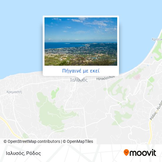 Ιαλυσός χάρτης