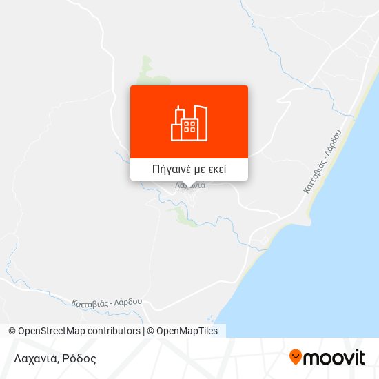 Λαχανιά χάρτης